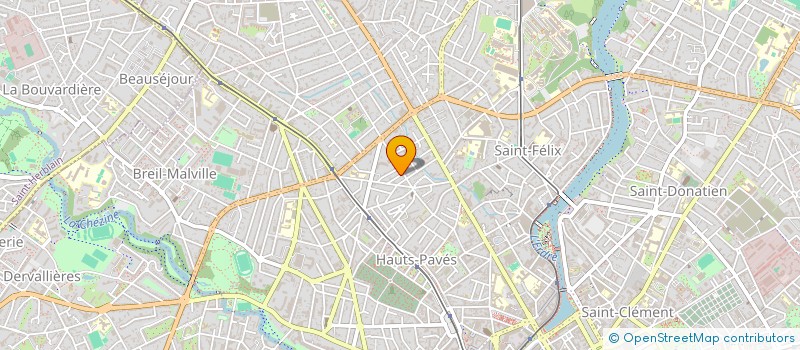 localisation de l'entreprise DOMAINS J-O DE BOUCY à NANTES