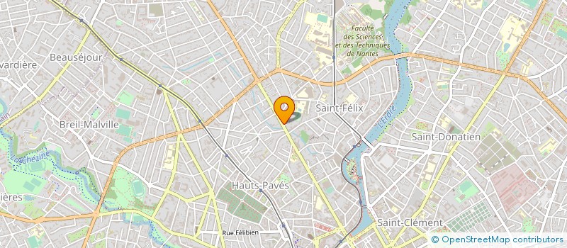 localisation de l'entreprise DOMAKINE à NANTES