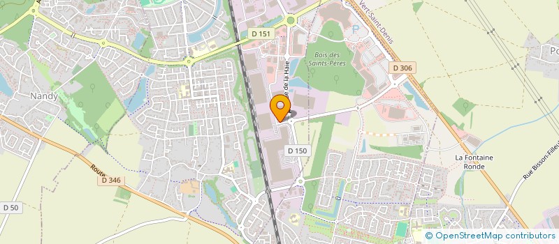 localisation de l'entreprise DOMALAIT PRODUCTION  SAVIGNY-LE-TEMPLE