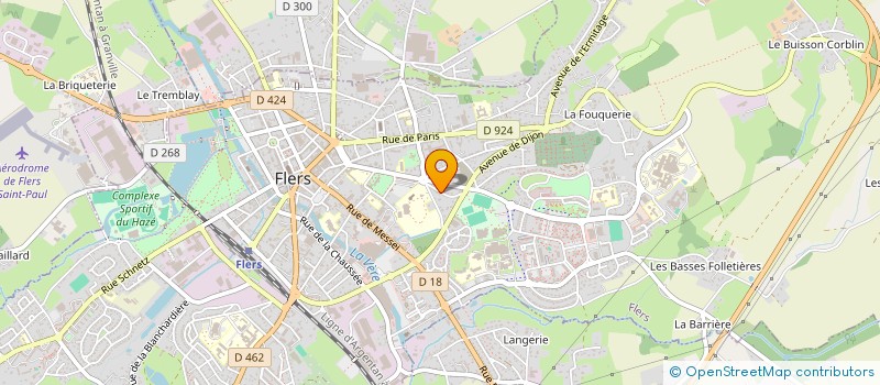 localisation de l'entreprise DOMALE à FLERS