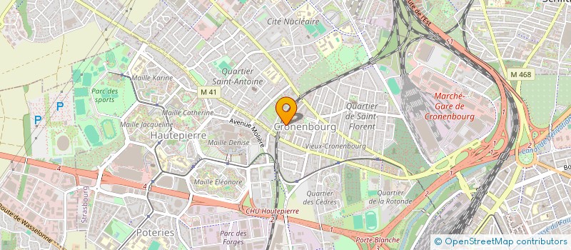 localisation de l'entreprise DOMALIANCE SERVICES à STRASBOURG