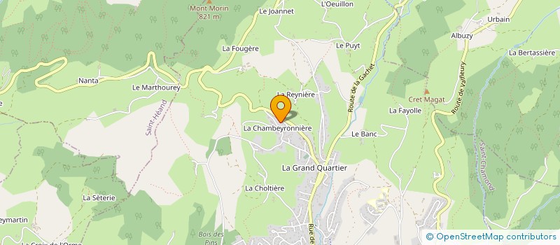 localisation de l'entreprise DOMALIKA  SORBIERS