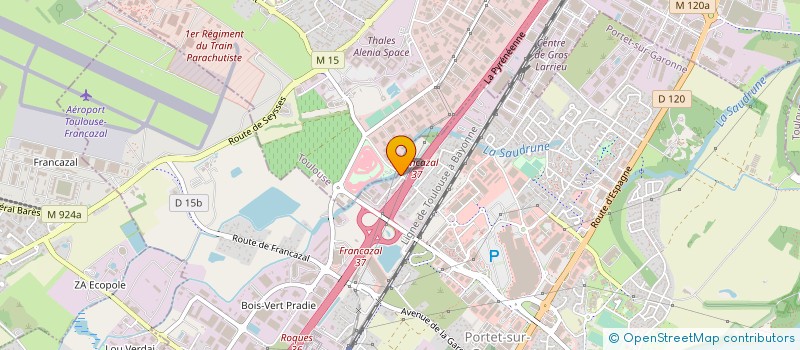 localisation de l'entreprise DOMALIS 31 à PORTET-SUR-GARONNE