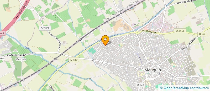 localisation de l'entreprise DOMALU 34  MAUGUIO