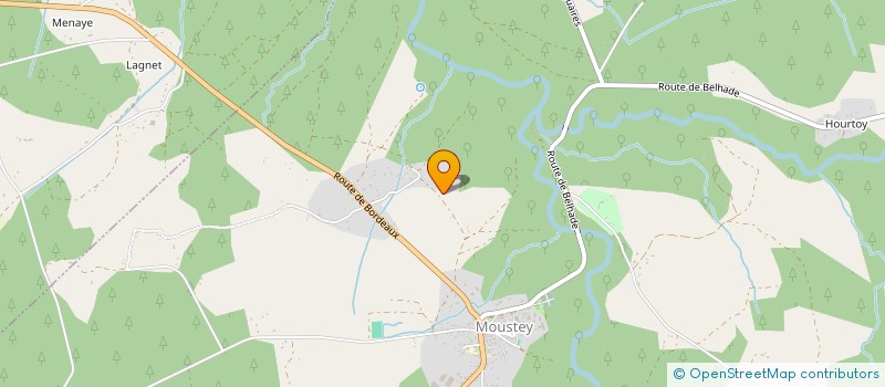 localisation de l'entreprise DOMANA  MOUSTEY