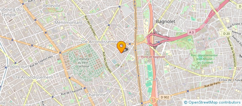 localisation de l'entreprise DOMANAGEMENT  PARIS