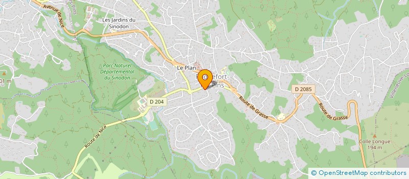 localisation de l'entreprise DOMAND à ROQUEFORT-LES-PINS