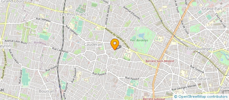 localisation de l'entreprise DOMANI SERVICES à BORDEAUX