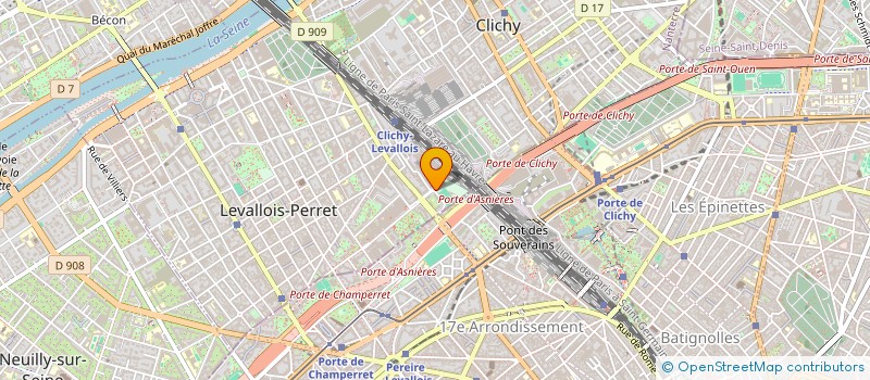 localisation de l'entreprise DOMANIANA CAPITAL  LEVALLOIS-PERRET