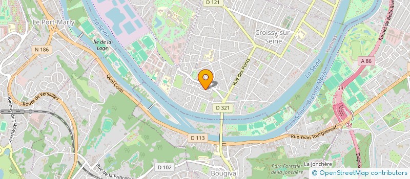 localisation de l'entreprise DOMANOVA  CROISSY-SUR-SEINE