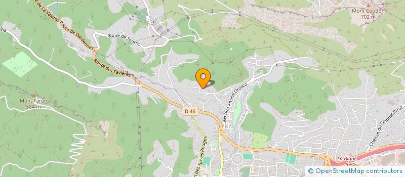 localisation de l'entreprise DOMANSEL à LA VALETTE-DU-VAR