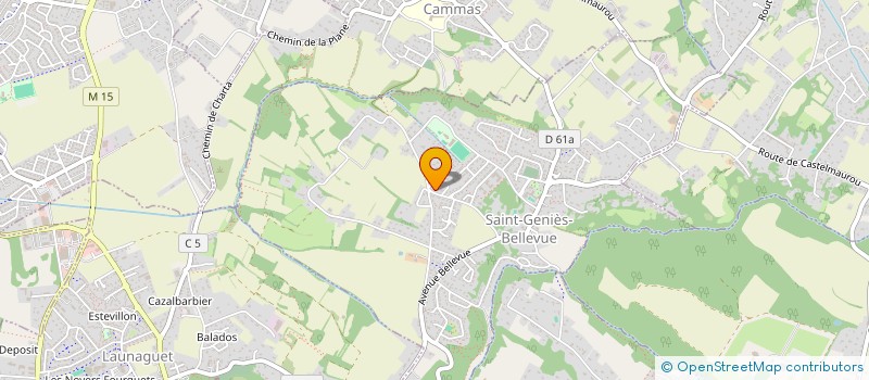 localisation de l'entreprise DOMANSIA  SAINT-GENIES-BELLEVUE