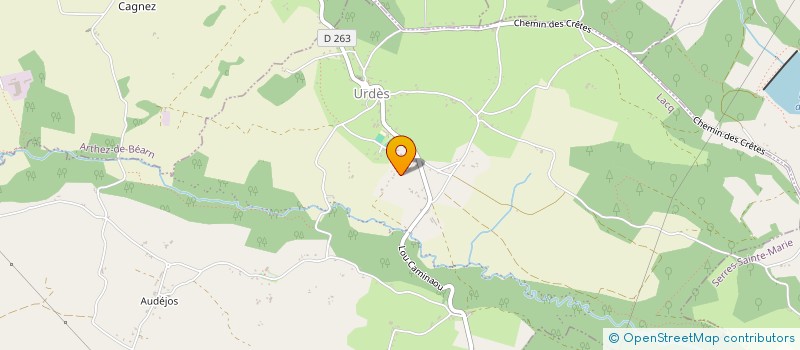 localisation de l'entreprise DOMAR64  LACQ