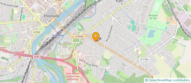 localisation de l'entreprise DOMARCO  YUTZ