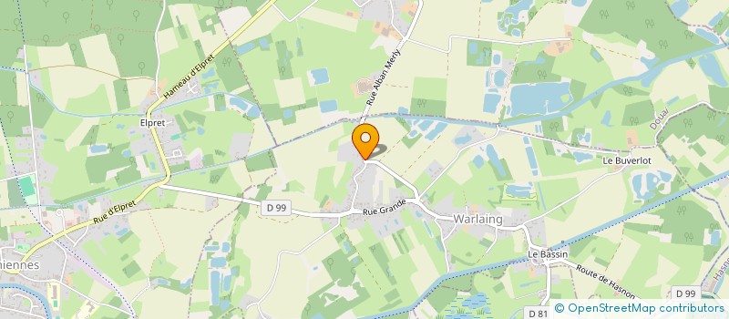 localisation de l'entreprise DOMARIMAR WIMEREUX à WARLAING