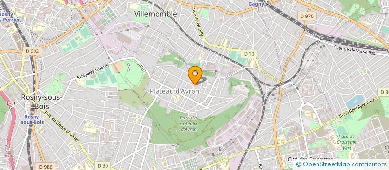 localisation de l'entreprise DOMATE à NEUILLY-PLAISANCE