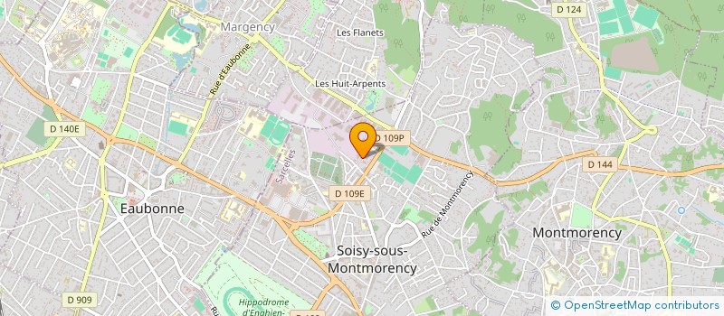 localisation de l'entreprise DOMATECH à SOISY-SOUS-MONTMORENCY