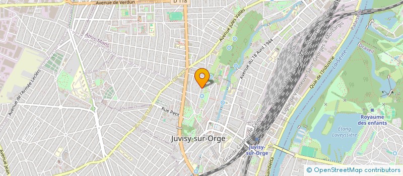 localisation de l'entreprise DOMATER  JUVISY-SUR-ORGE