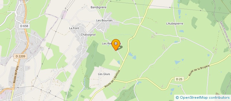 localisation de l'entreprise DOMATI à CUSSET