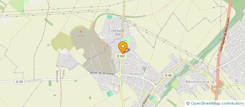 localisation de l'entreprise DOMATIA DISTRIBUTION à HULLUCH