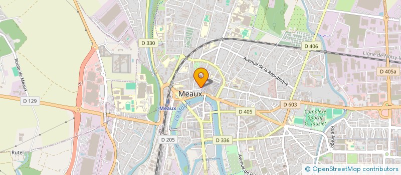localisation de l'entreprise DOMAURE à MEAUX