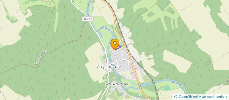 localisation de l'entreprise DOMAUXERRE à ARCY-SUR-CURE