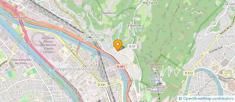 localisation de l'entreprise DOMAZAN  SAINT-MARTIN-LE-VINOUX