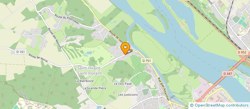 localisation de l'entreprise DOMAZO  SAUMUR