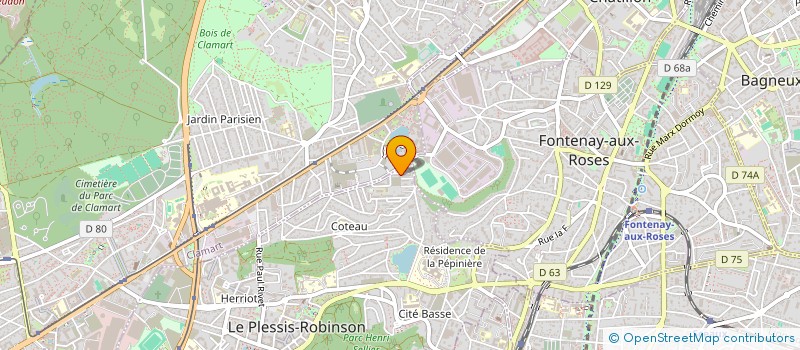 localisation de l'entreprise DOMBATA à LE PLESSIS-ROBINSON