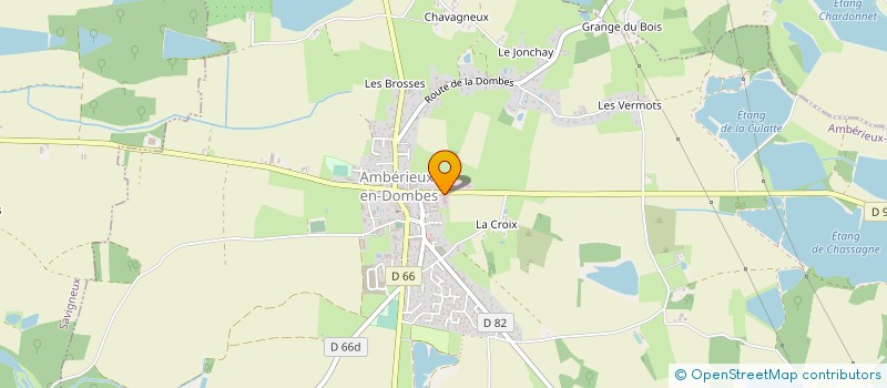localisation de l'entreprise DOMBES AGRI SERVICES à AMBERIEUX-EN-DOMBES