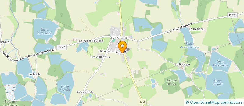 localisation de l'entreprise DOMBES TAXIS SERVICES à MARLIEUX