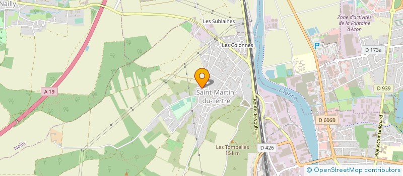 localisation de l'entreprise DOMBRECHT à SAINT-MARTIN-DU-TERTRE