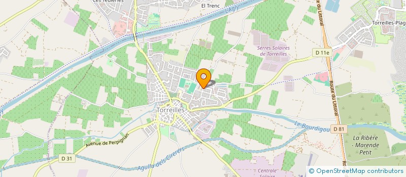 localisation de l'entreprise DOMDOM'S  TORREILLES