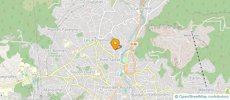 localisation de l'entreprise DOME  TOULON