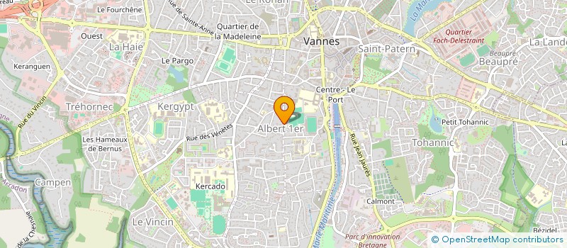 localisation de l'entreprise DOME à VANNES
