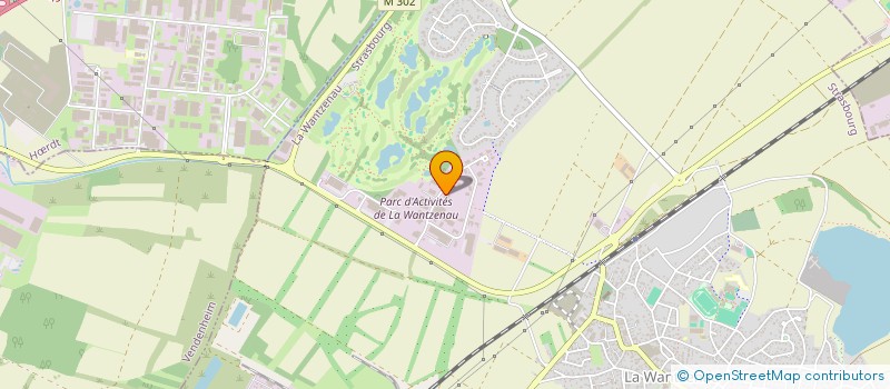 localisation de l'entreprise DOME  LA WANTZENAU