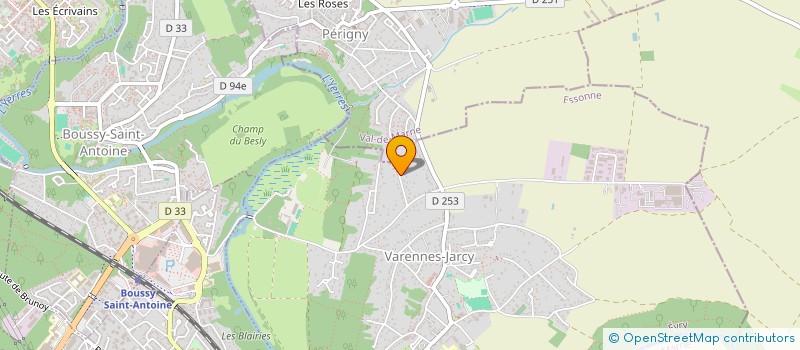 localisation de l'entreprise DOME  QUINCY-SOUS-SENART