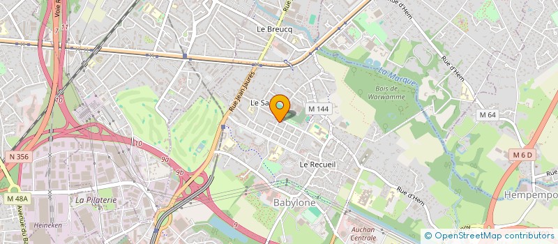 localisation de l'entreprise DOME EXCLUSIV IMMO  VILLENEUVE-D'ASCQ