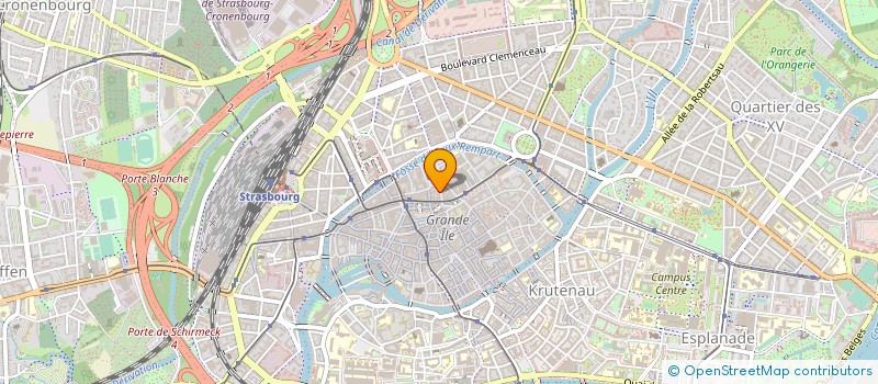localisation de l'entreprise DOME HABITAT à STRASBOURG