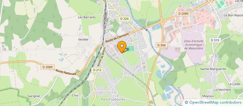 localisation de l'entreprise DOME INDUSTRIES  PESCHADOIRES