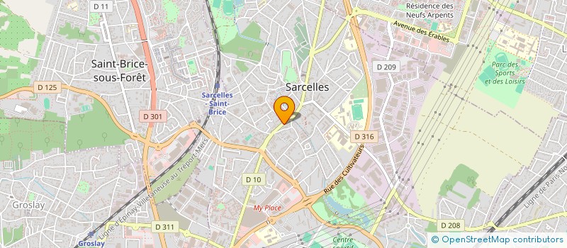 localisation de l'entreprise DOME NEW-CONCEPT  LAMORLAYE