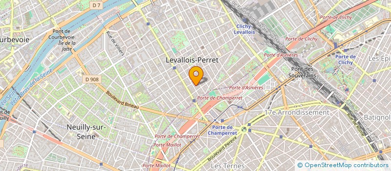 localisation de l'entreprise DOME OPERA à LEVALLOIS-PERRET