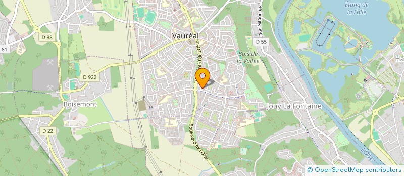 localisation de l'entreprise DOME PLUS  CERGY