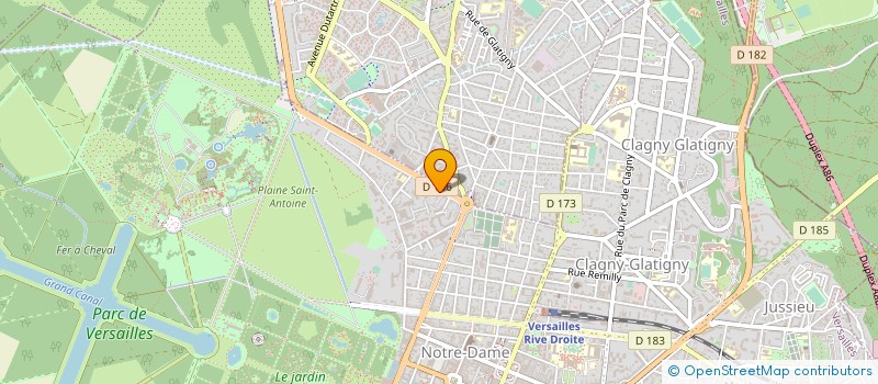 localisation de l'entreprise DOME SA à VERSAILLES