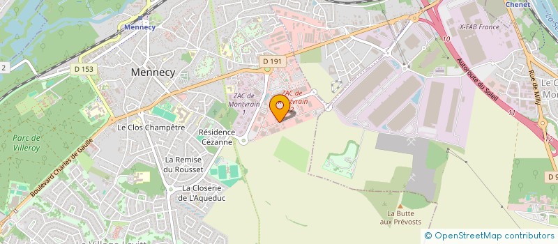 localisation de l'entreprise DOME SARL à MENNECY
