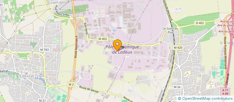 localisation de l'entreprise DOME TRANSPORTS à ORLEAT