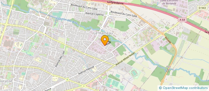 localisation de l'entreprise DOMEC à PAU