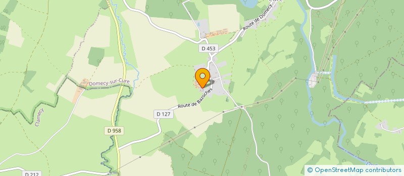 localisation de l'entreprise DOMECY SOLAR  DOMECY-SUR-CURE