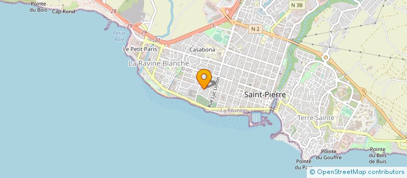 localisation de l'entreprise DOMEDICAL-SERVICES à SAINT-PIERRE