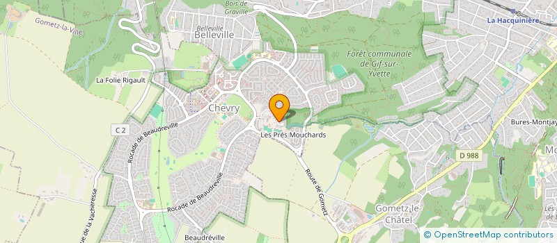 localisation de l'entreprise DOMELIA  GIF-SUR-YVETTE